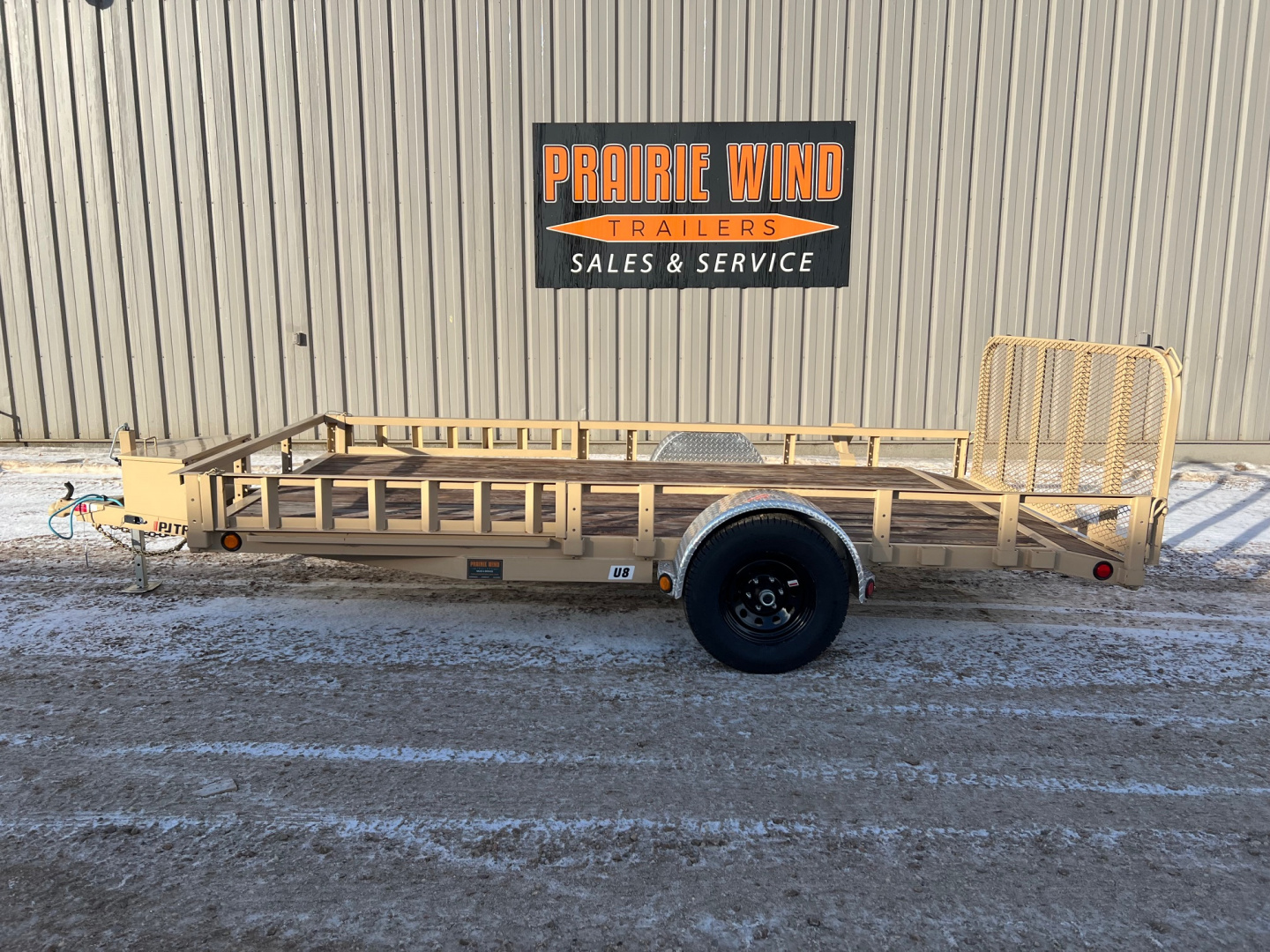 Used 2026 PJ TRAILERS 14' ATV U8 5K Axle Utility Trailer