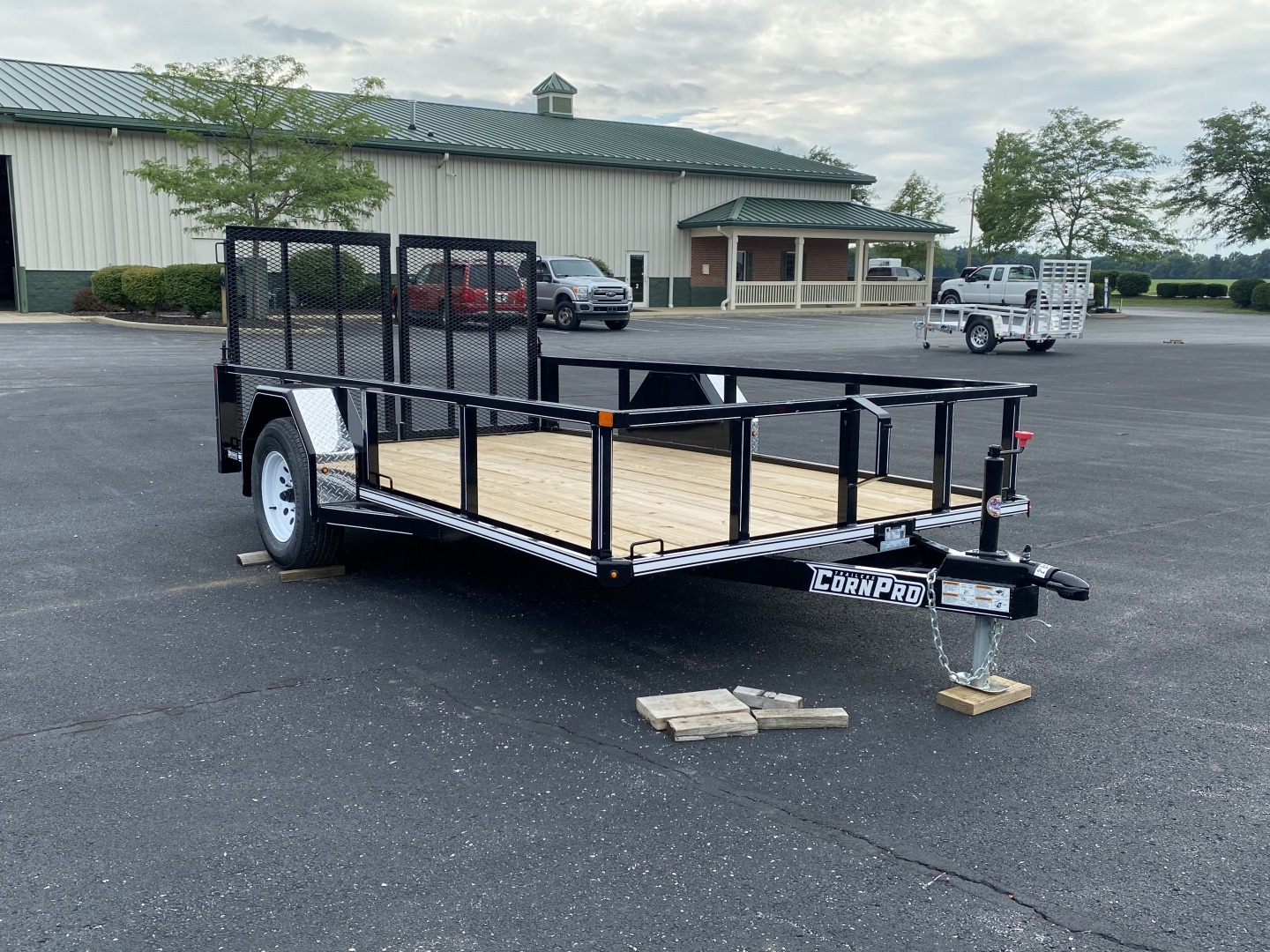 New 2026 Corn Pro 79” × 12’ SA Utility w/ Split Mesh Ramps