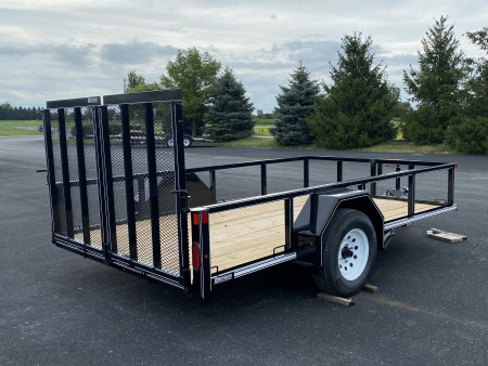 New 2026 Corn Pro 79” × 12’ SA Utility w/ Split Mesh Ramps