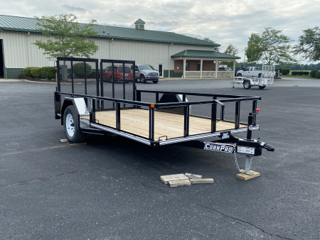 New 2026 Corn Pro 79” × 12’ SA Utility w/ Split Mesh Ramps