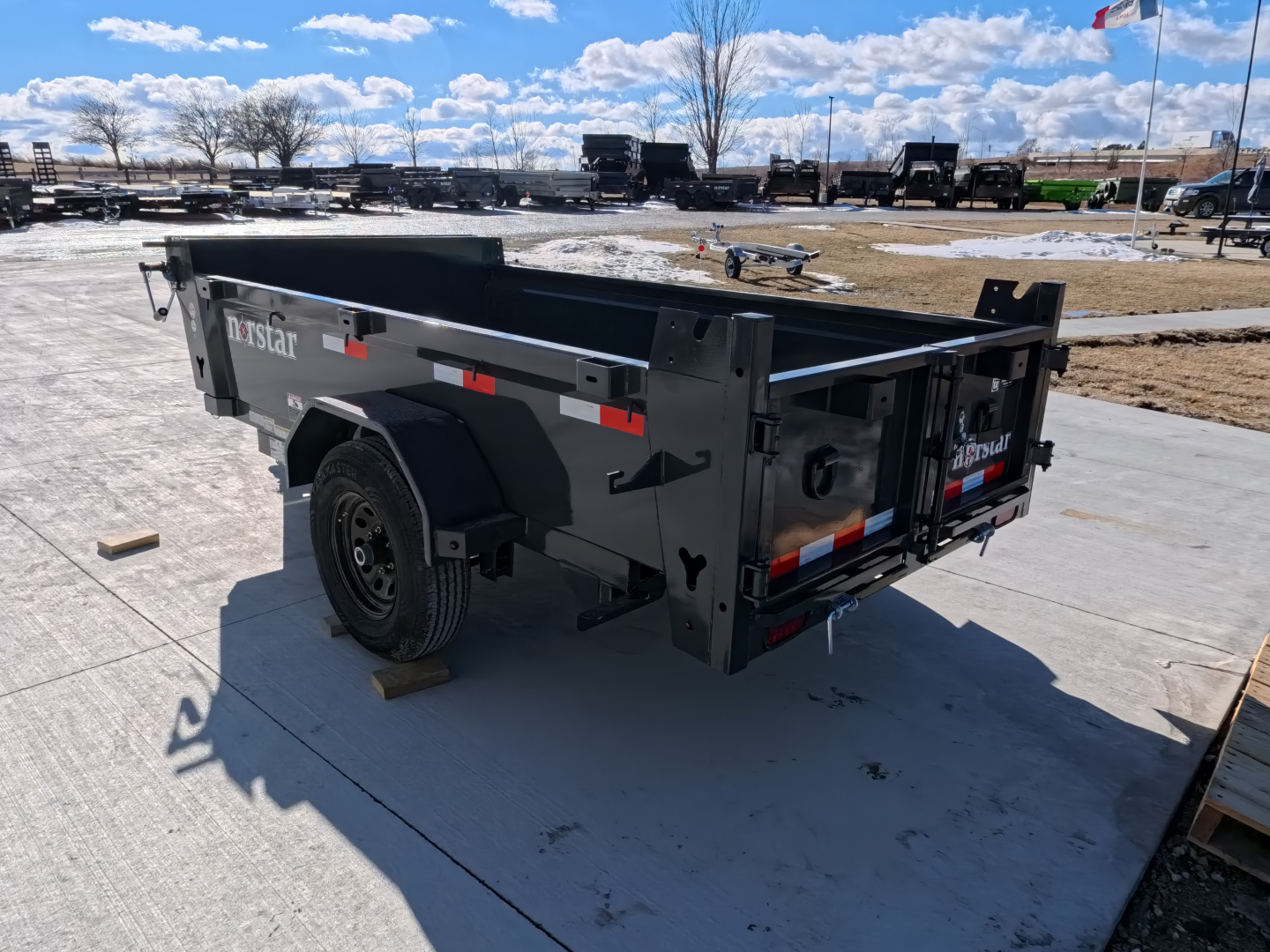 New 2026 Norstar 60 x 10 DCB Dump Trailer