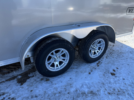 New 2026 E-Z Hauler EZEC7X16 XLT-BDP Cargo / Enclosed Trailer DOUBLE REAR DOORS FREE ALUMINUM WHEEL UPGRADE