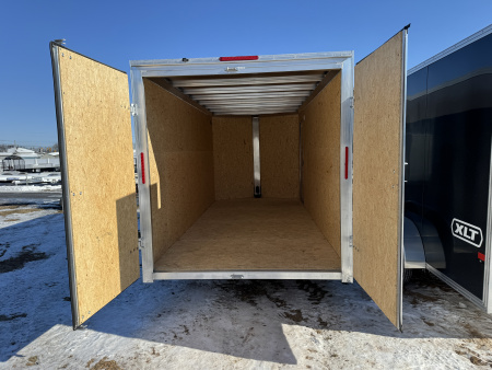 New 2026 E-Z Hauler EZEC7X16 XLT-BDP Cargo / Enclosed Trailer DOUBLE REAR DOORS FREE ALUMINUM WHEEL UPGRADE