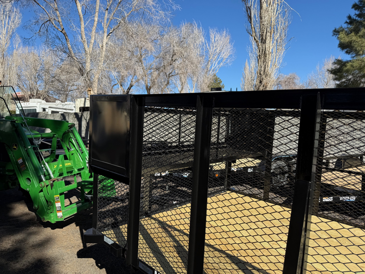 New 2026 Top Hat Trailers 83X12 Mini Landscape Utility Trailer