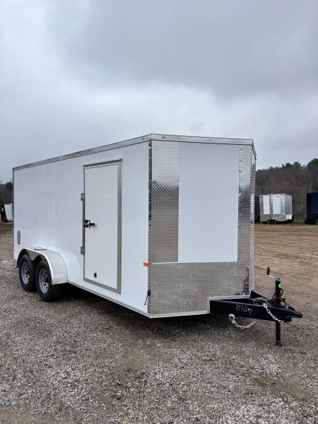 New 2026 Rock Solid Cargo 7 x 16  7K Enclosed Trailer
