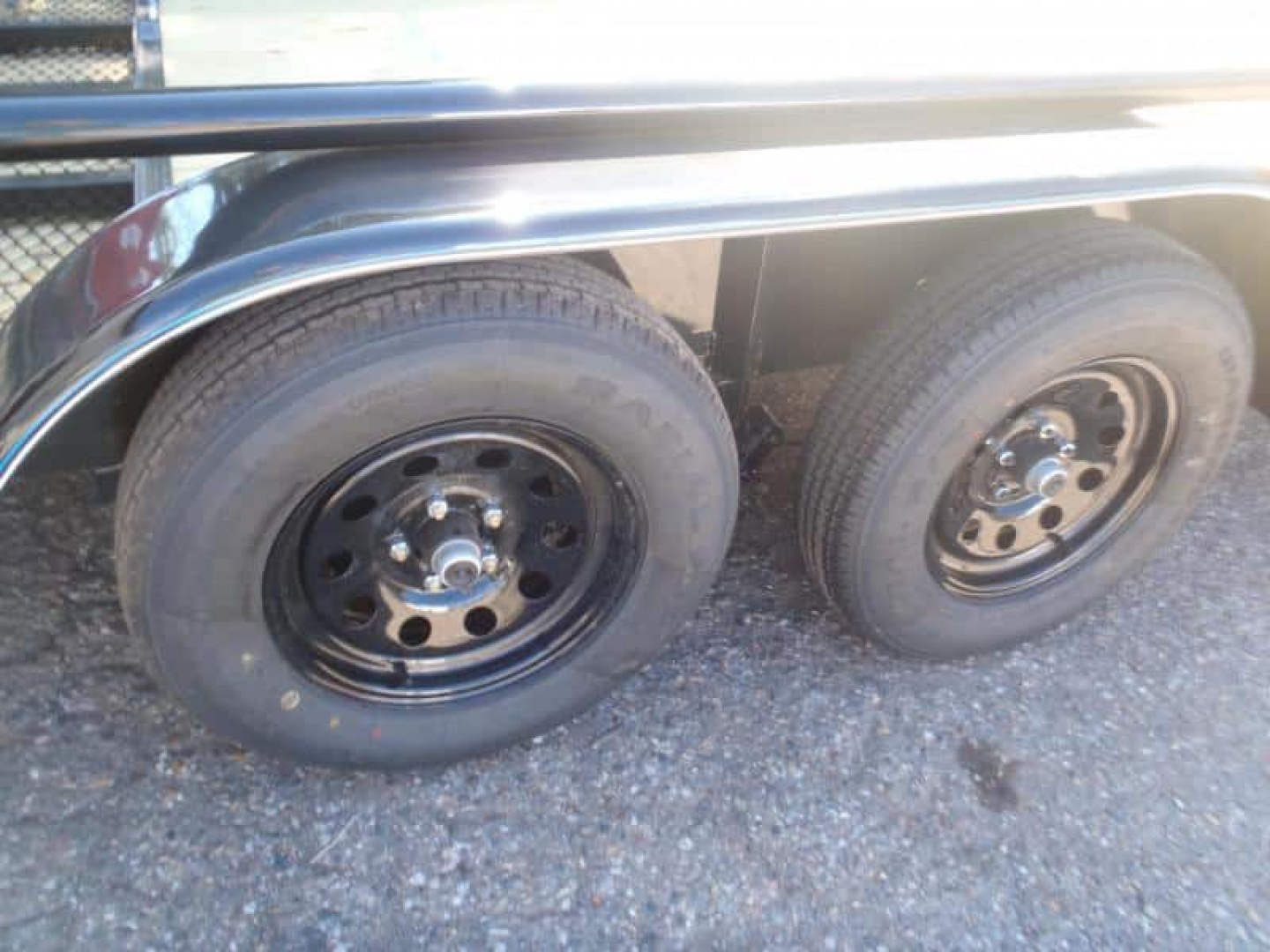 New 2026 Top Hat Trailers 83X16 Pipe Rail Ramp Gate Utility Trailer