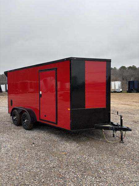 New 2026 Rock Solid Cargo 7 X 14 7K Enclosed Trailer