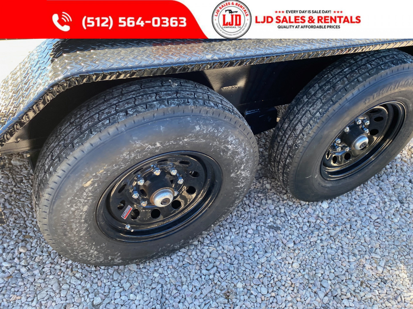 New 2026 Golden Arm - 83" x 20' - Pipe Top - Equipment Trailer-