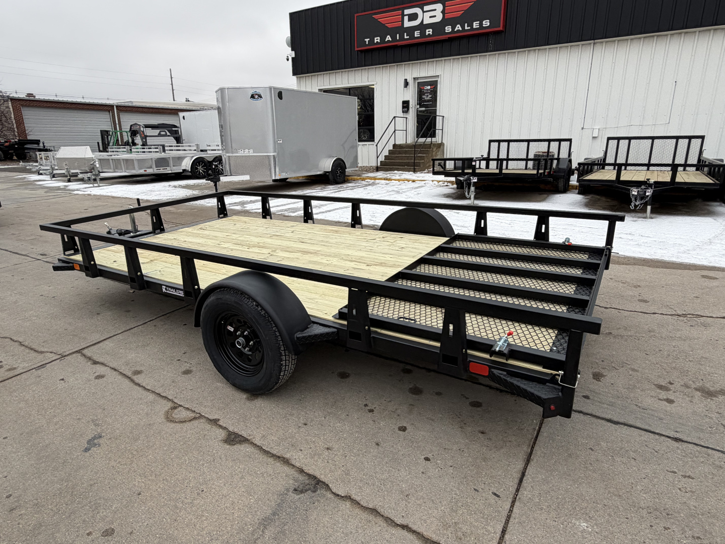 New 2026 HTC SUT714 Utility Trailer 83X14