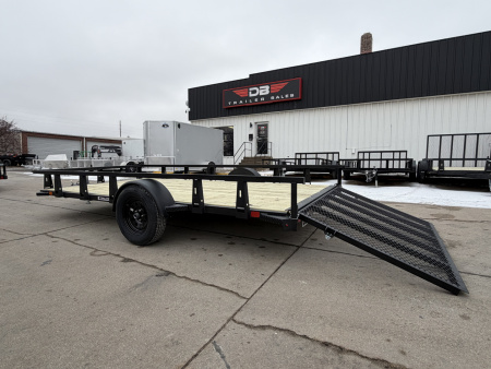 New 2026 HTC SUT714 Utility Trailer 83X14