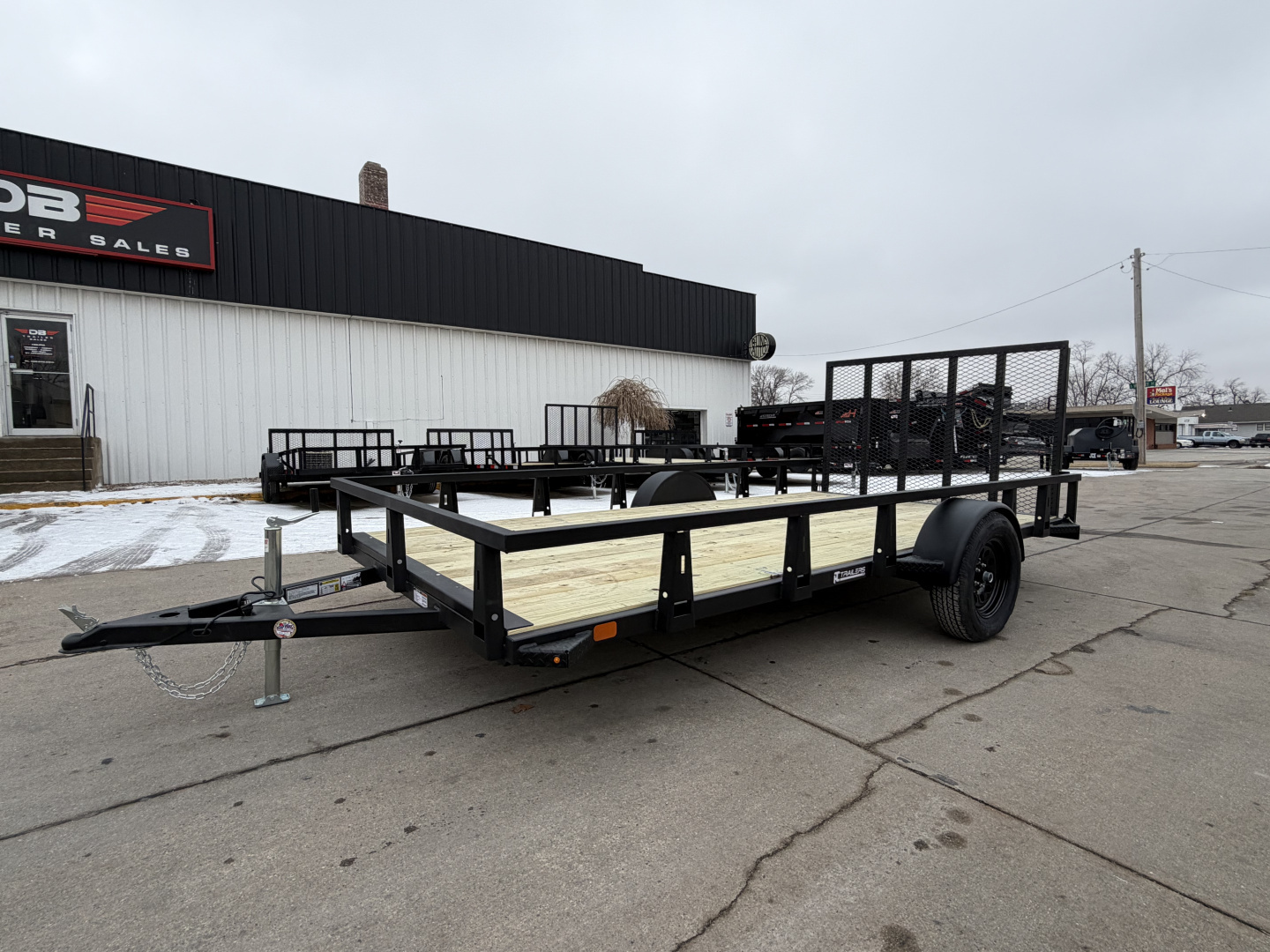 New 2026 HTC SUT714 Utility Trailer 83X14