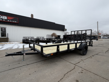 New 2026 HTC SUT714 Utility Trailer 83X14