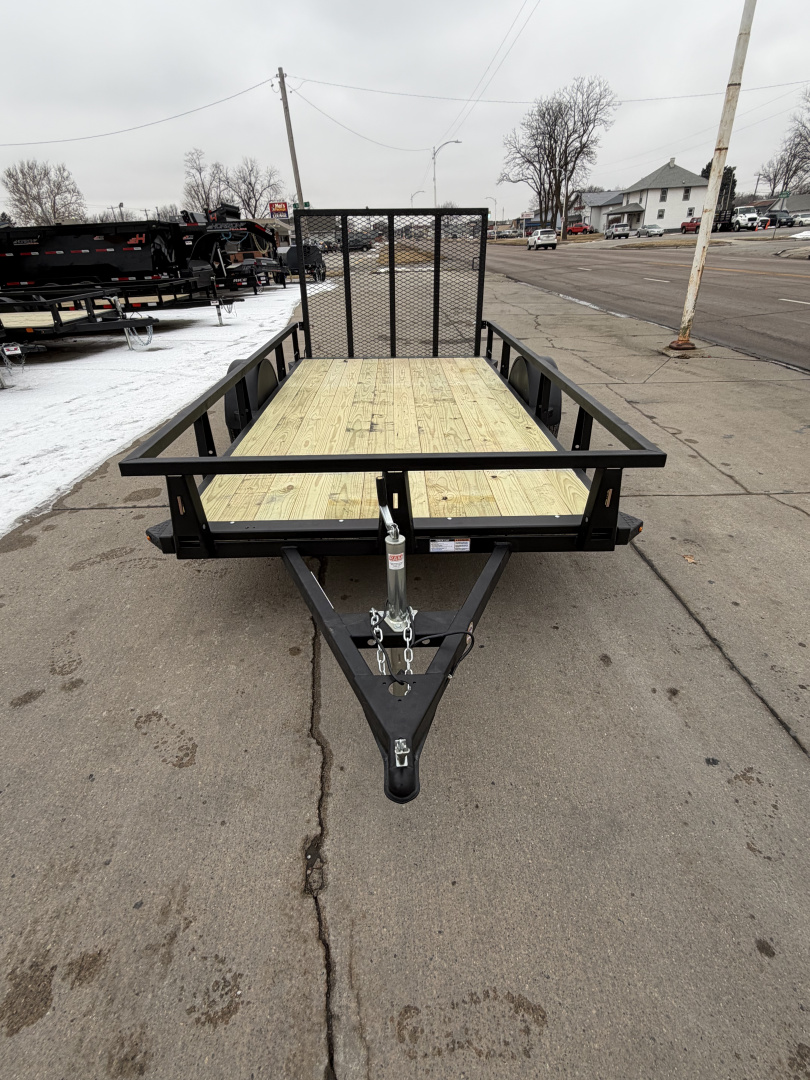 New 2026 HTC SUT612 Utility Trailer 6X12