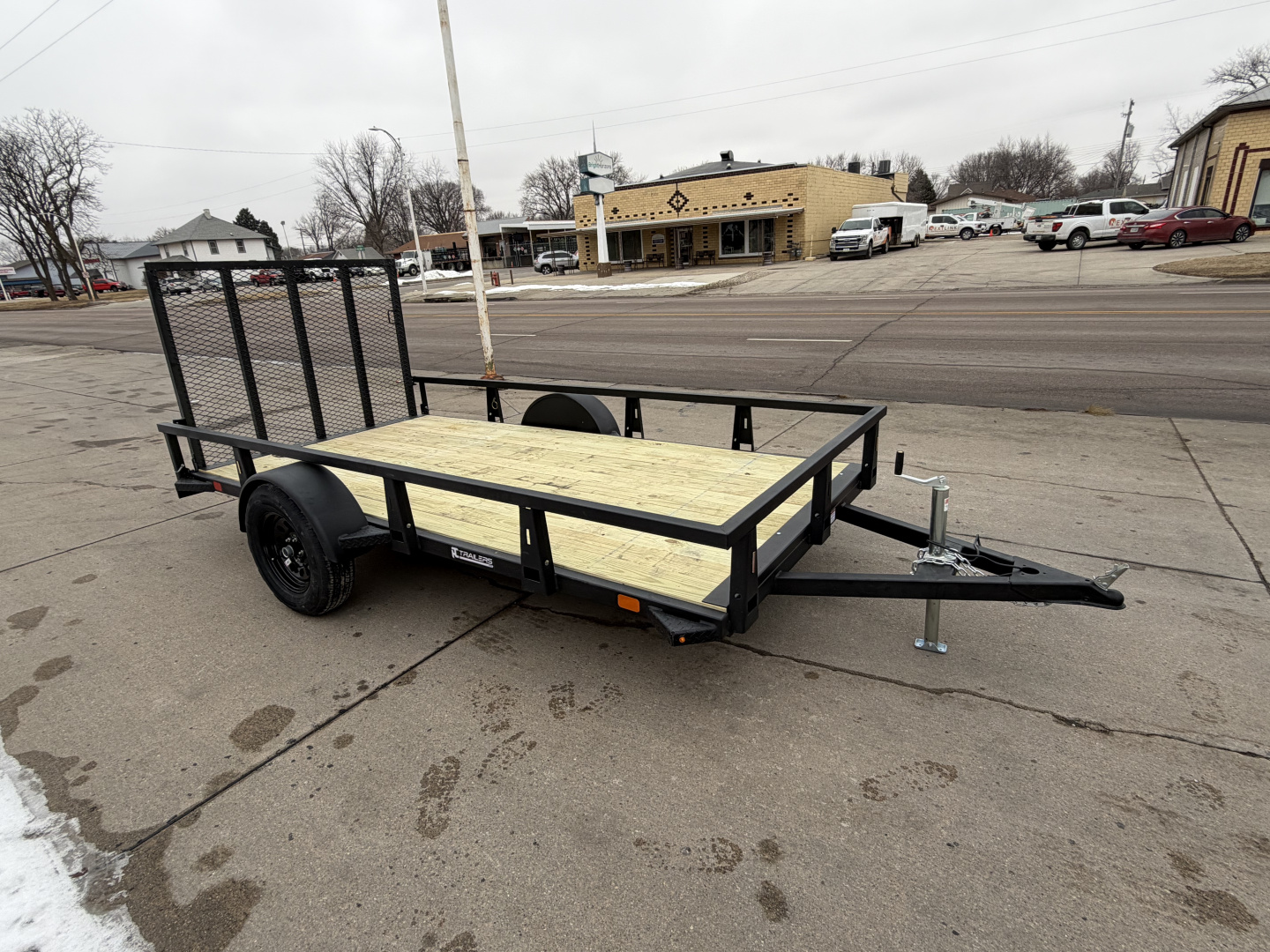 New 2026 HTC SUT612 Utility Trailer 6X12