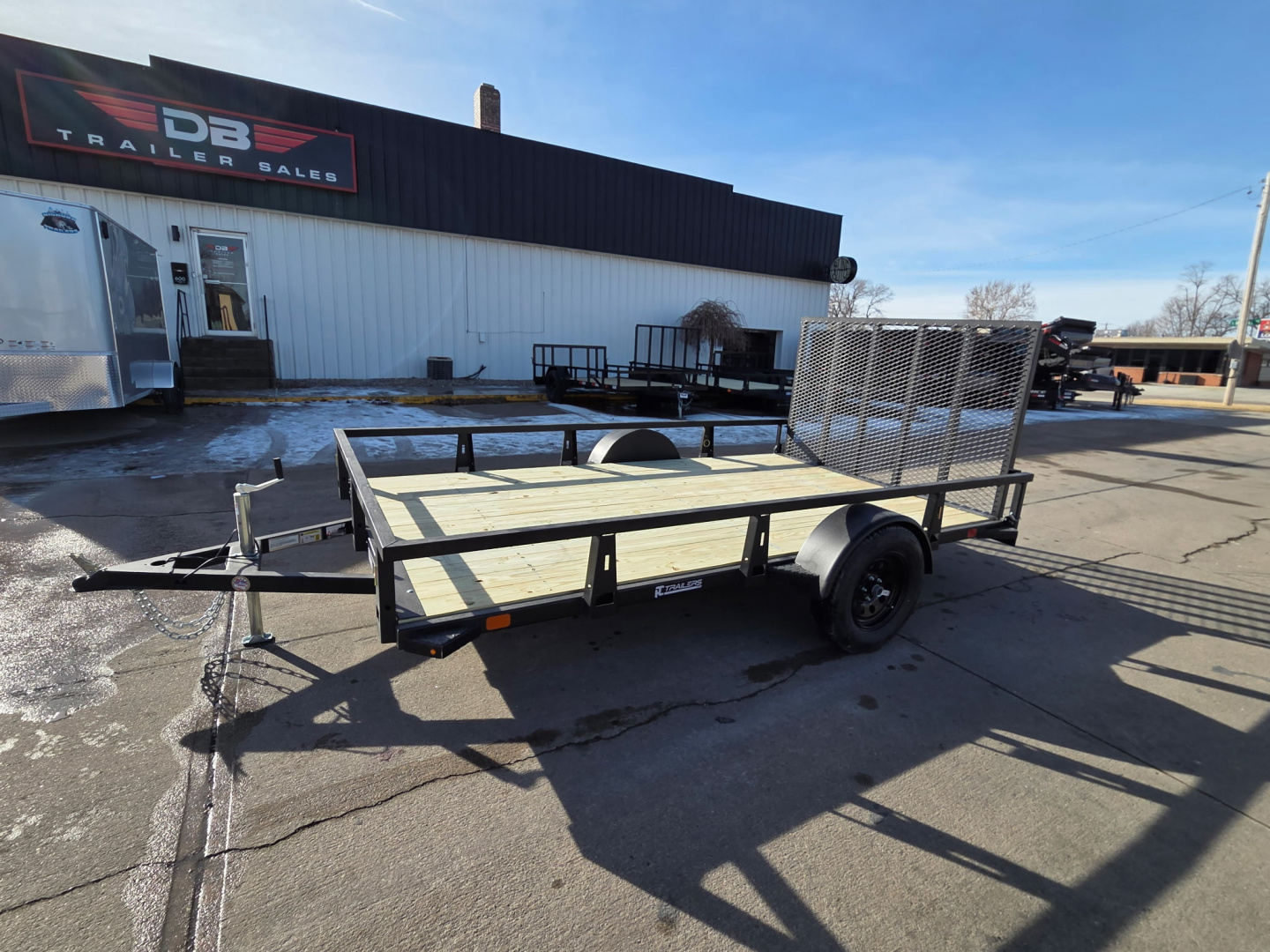 New 2026 HTC SUT712 Utility Trailer 83X12