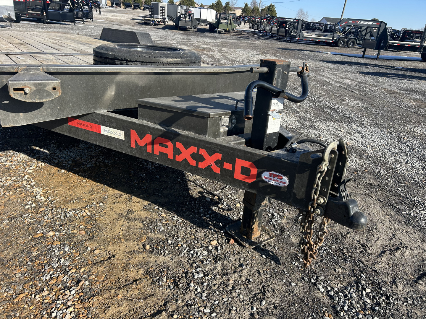 Used 2022 MAXXD 83" X 22' 16K Tilt Equipment Trailer