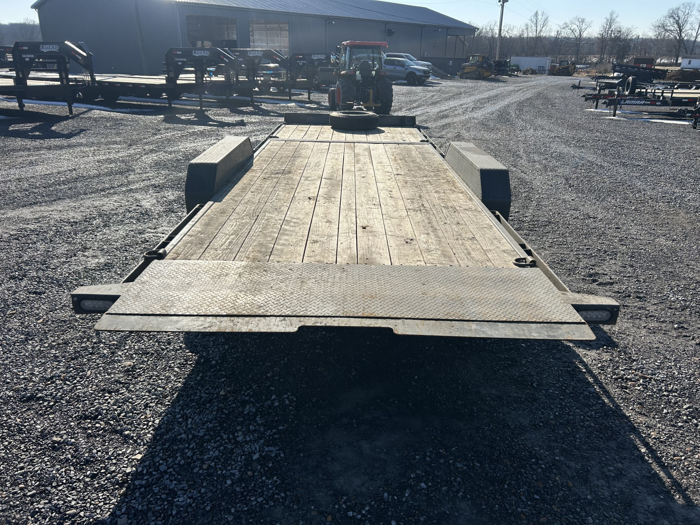 Used 2022 MAXXD 83" X 22' 16K Tilt Equipment Trailer