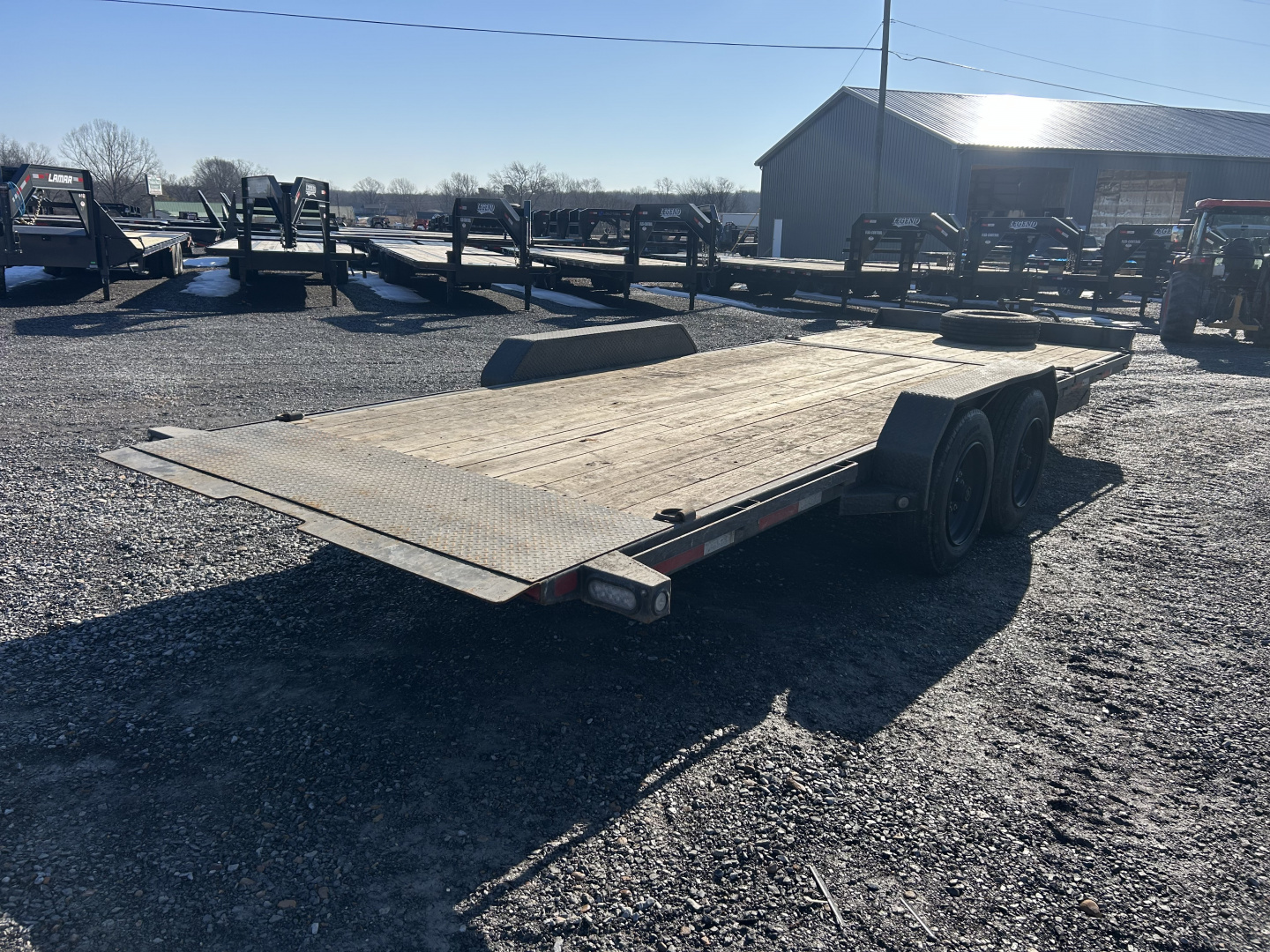 Used 2022 MAXXD 83" X 22' 16K Tilt Equipment Trailer