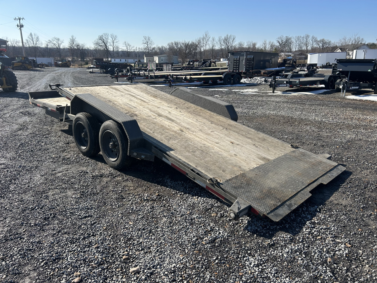 Used 2022 MAXXD 83" X 22' 16K Tilt Equipment Trailer