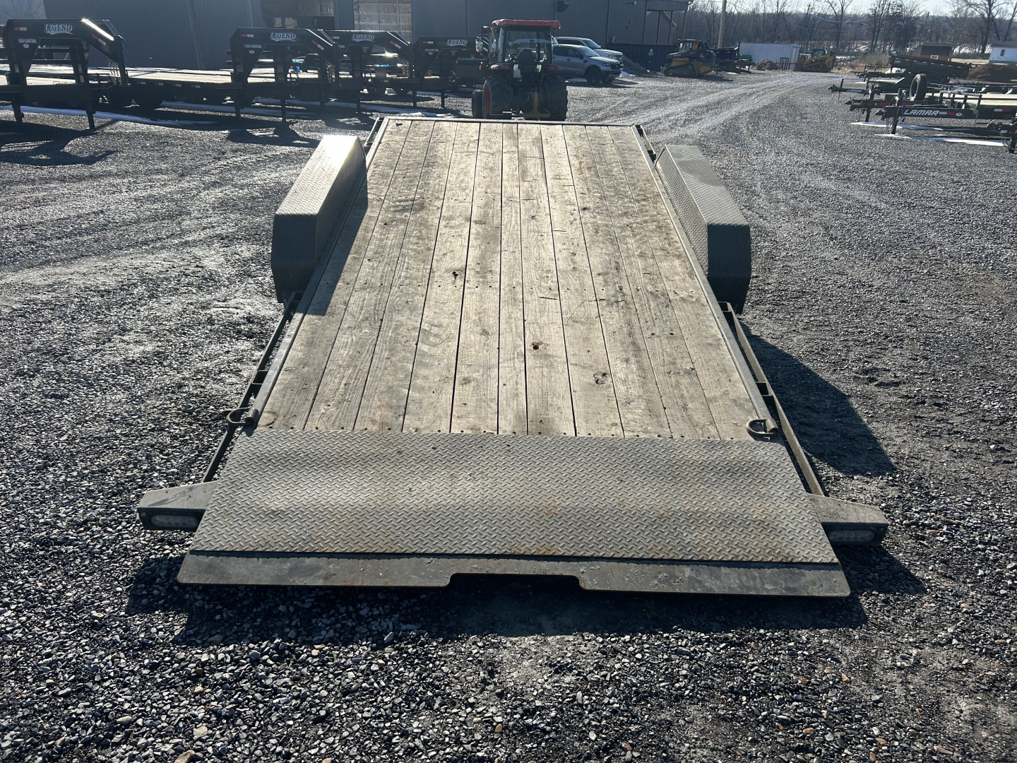 Used 2022 MAXXD 83" X 22' 16K Tilt Equipment Trailer