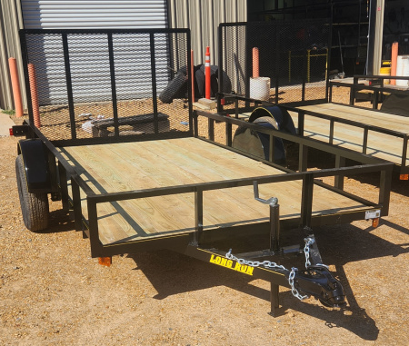 New 2026 Long Run Trailers 6'4 x12' 4' gate Utility Trailer