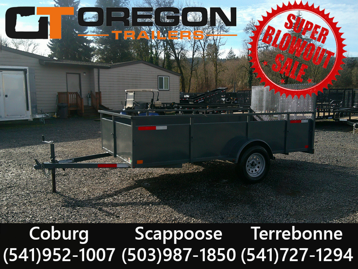 New 2026 Eagle 6x12 3K Utility Trailer