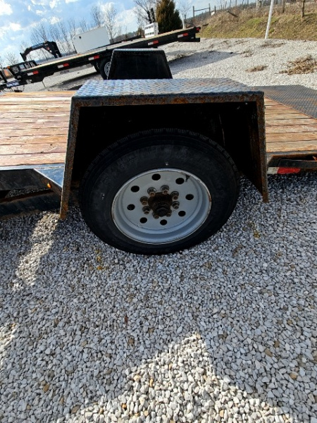 Used 2020 Sure-Trac 78"x16' (12+4) 10K Tilt Trailer