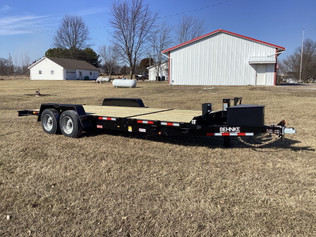 New 2026 Behnke HD Commercial 16+6 Gravity Tilt Equipment Trailer, 16K
