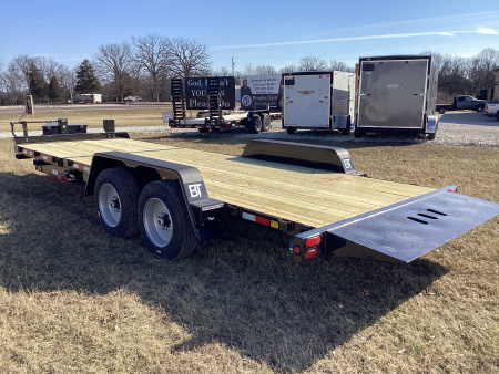 New 2026 Behnke HD Commercial 16+6 Gravity Tilt Equipment Trailer, 16K