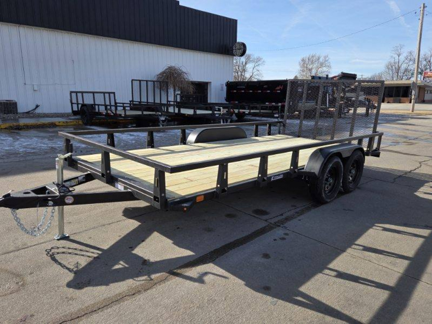 New 2026 HTC SUT716T Utility Trailer 83X16TA