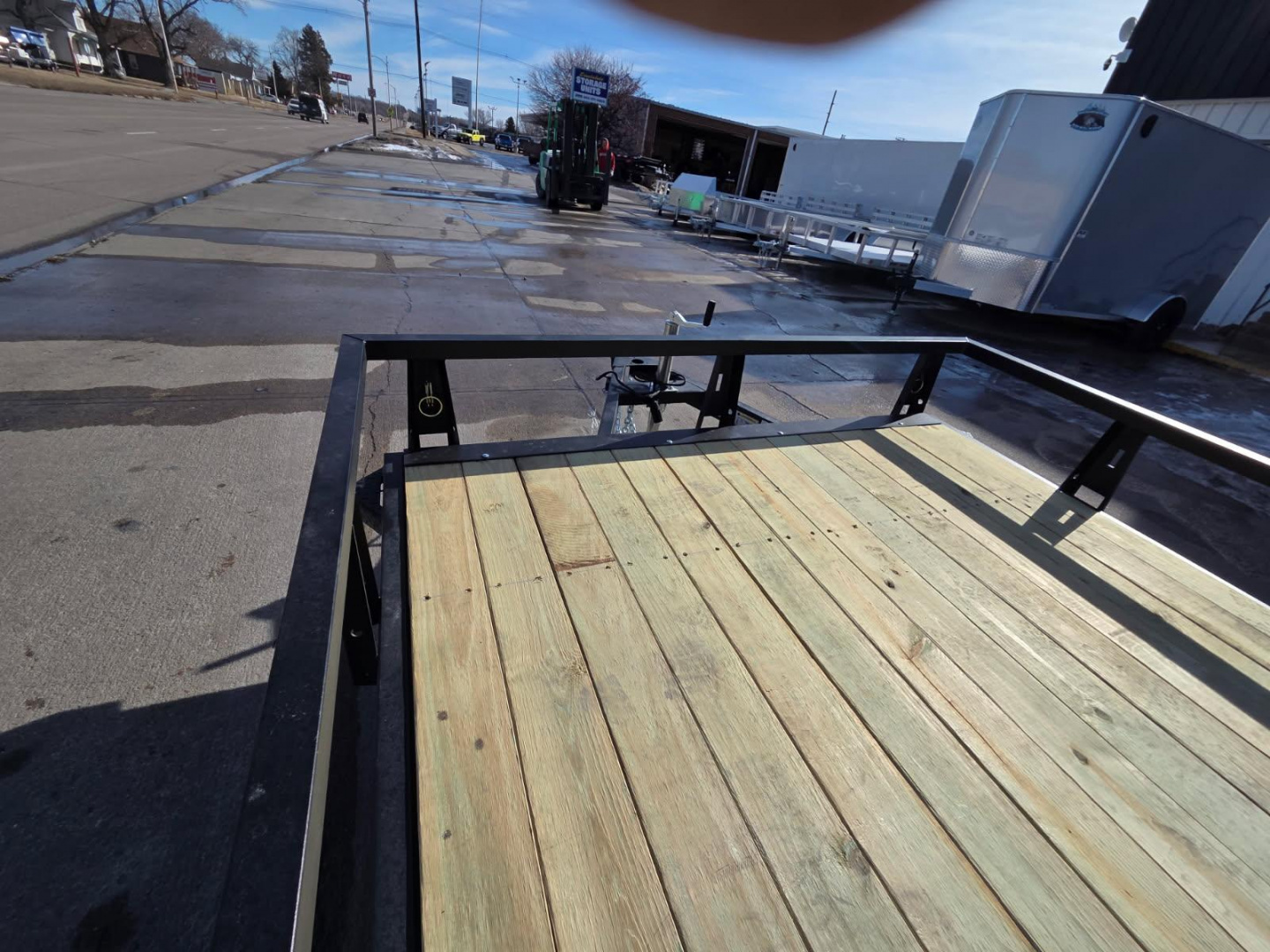 New 2026 HTC SUT716T Utility Trailer 83X16TA