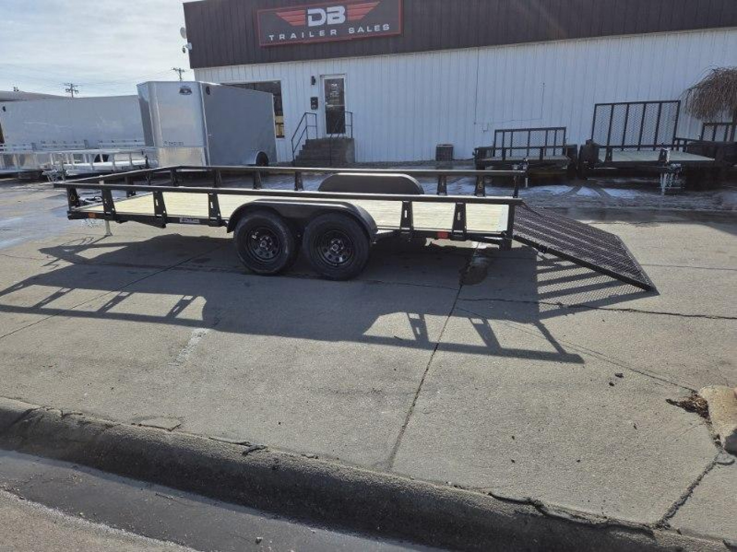 New 2026 HTC SUT716T Utility Trailer 83X16TA