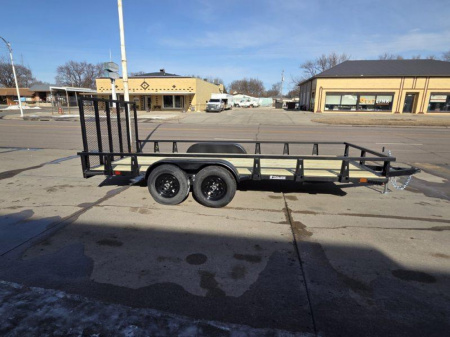 New 2026 HTC SUT716T Utility Trailer 83X16TA