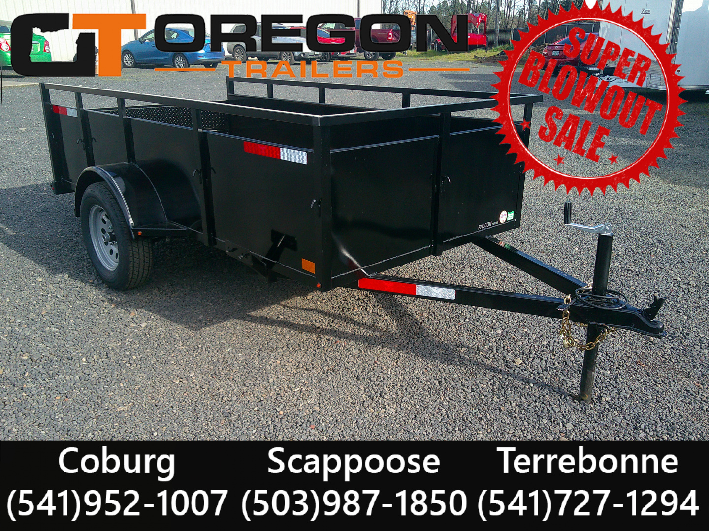 New 2026 Eagle 5x10 3k Utility Trailer