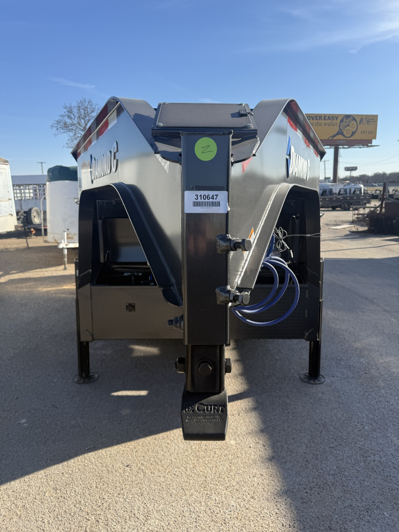 New 2026 Diamond C Trailers LPT208 16X81 GN Dump Trailer