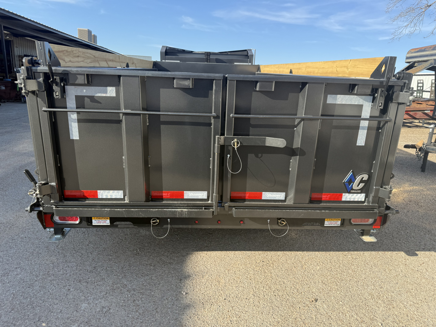 New 2026 Diamond C Trailers LPT208 16X81 GN Dump Trailer