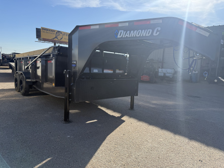 New 2026 Diamond C Trailers LPT208 16X81 GN Dump Trailer