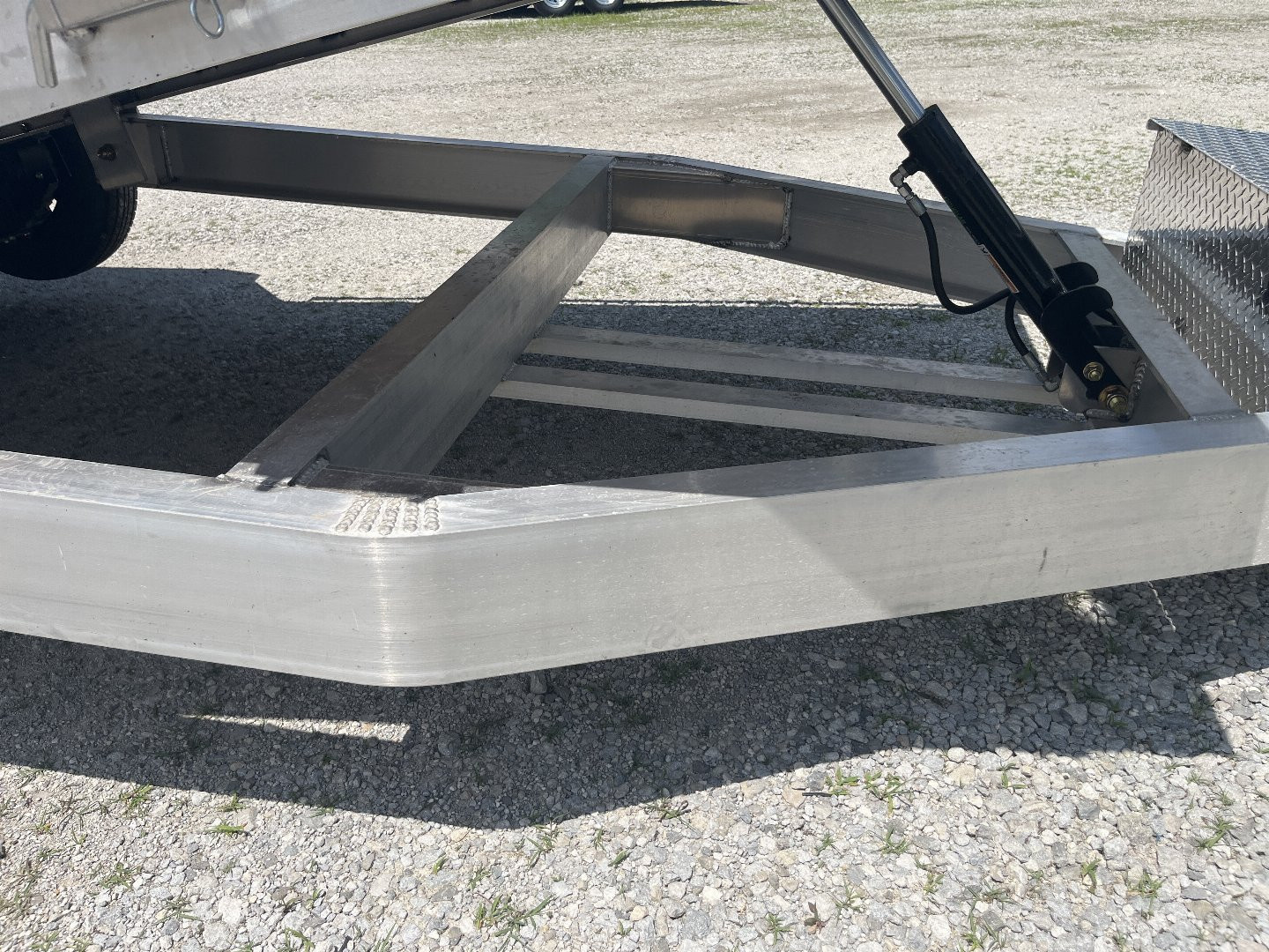 Used 2024 Nordtek 82X22 Tilt Trailer