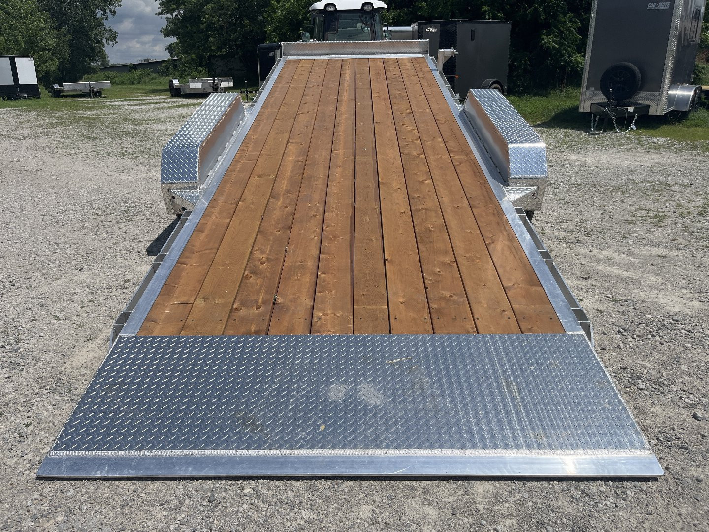 Used 2024 Nordtek 82X22 Tilt Trailer