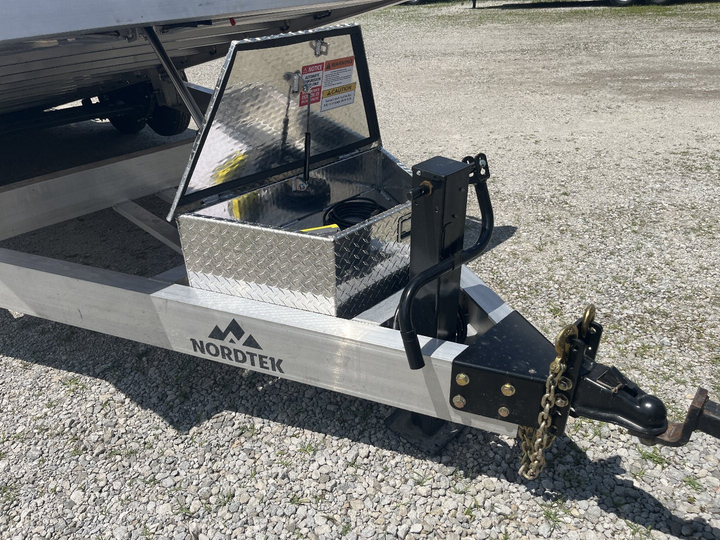 Used 2024 Nordtek 82X22 Tilt Trailer