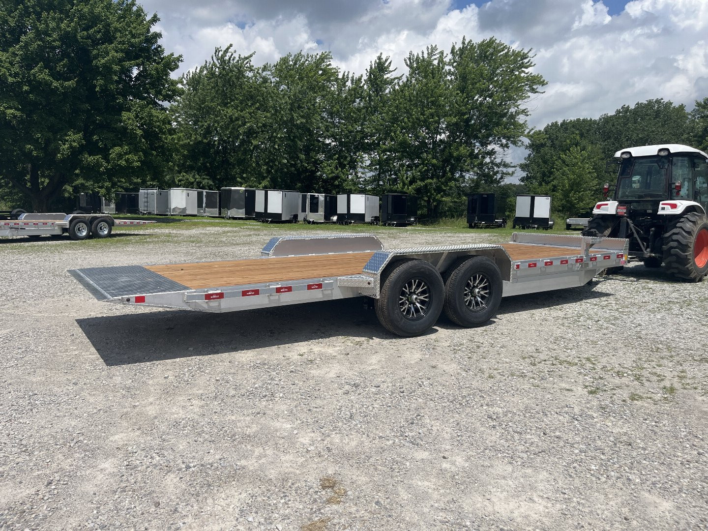 Used 2024 Nordtek 82X22 Tilt Trailer