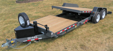New 2026 Behnke HD Commercial 16+6 Gravity Tilt Equipment Trailer