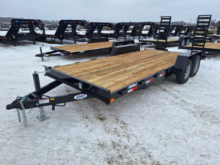 New 2026 AMO 82x18 10K Equipment Trailer
