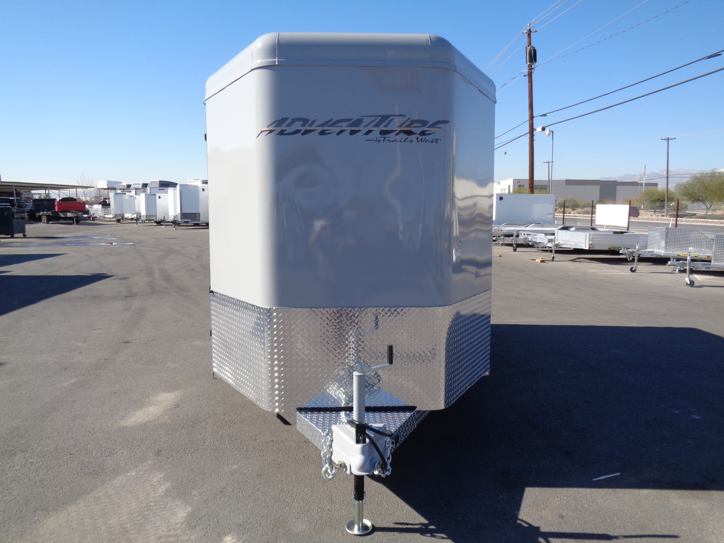 New 2026 Trails West *ADV MX II 2H * ADVENTURE MX II 2-Horse Slant Load Horse Trailer w/ Titanium Package