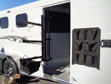 New 2026 Trails West ADVENTURE MX GN 3-Horse Gooseneck Horse Trailer w/ Titanium Package