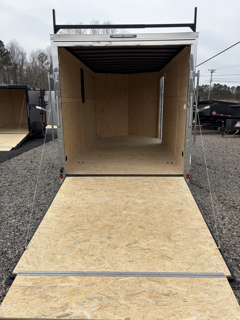 New 2026 Spartan 7X14 Custom Enclosed Trailer With Preferred Package, Window, Ladder. Ladder Racks, Polycor