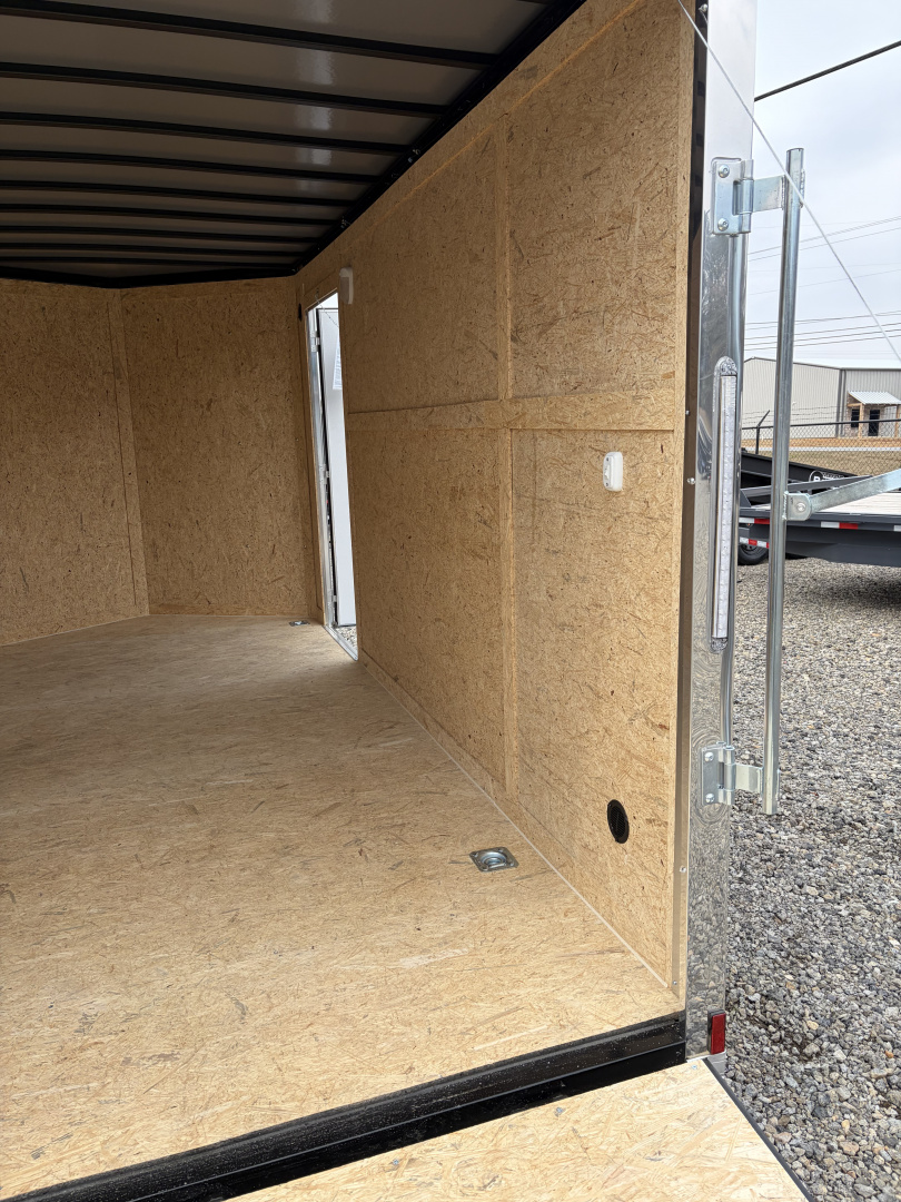 New 2026 Spartan 7X14 Custom Enclosed Trailer With Preferred Package, Window, Ladder. Ladder Racks, Polycor