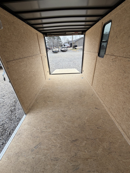 New 2026 Spartan 7X14 Custom Enclosed Trailer With Preferred Package, Window, Ladder. Ladder Racks, Polycor