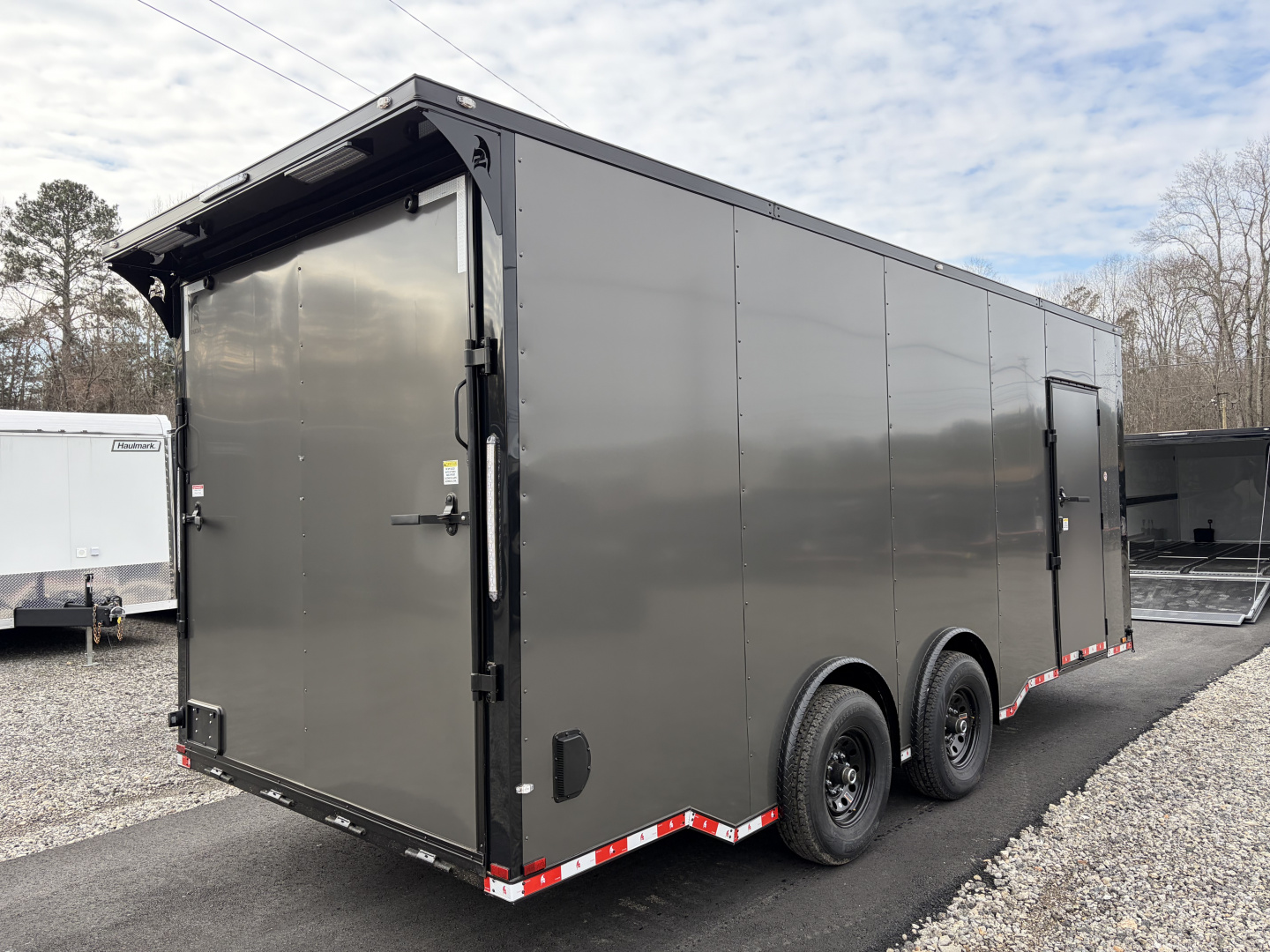 New 2026 Spartan 8.5x20 Enclosed Trailer, 7' 6" Interior Height, Race Spoiler, Polycor, Torsion 12K GVWR, "PRO- SERIES