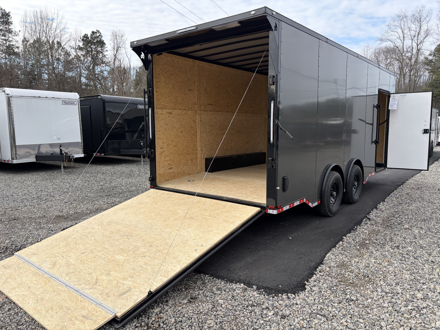 New 2026 Spartan 8.5x20 Enclosed Trailer, 7' 6" Interior Height, Race Spoiler, Polycor, Torsion 12K GVWR, "PRO- SERIES